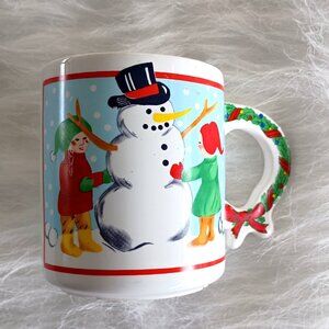 Mount Clemens Pottery Collectable Xmas Mug